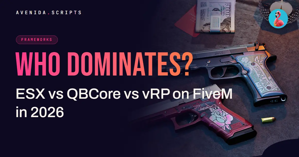 ESX vs QBCore vs vRP: Who Dominates FiveM in 2026?
