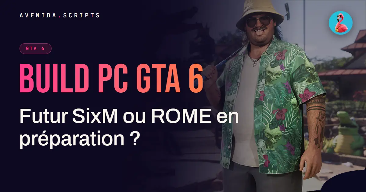 Build PC GTA 6 : futur SixM ou ROME en préparation ?